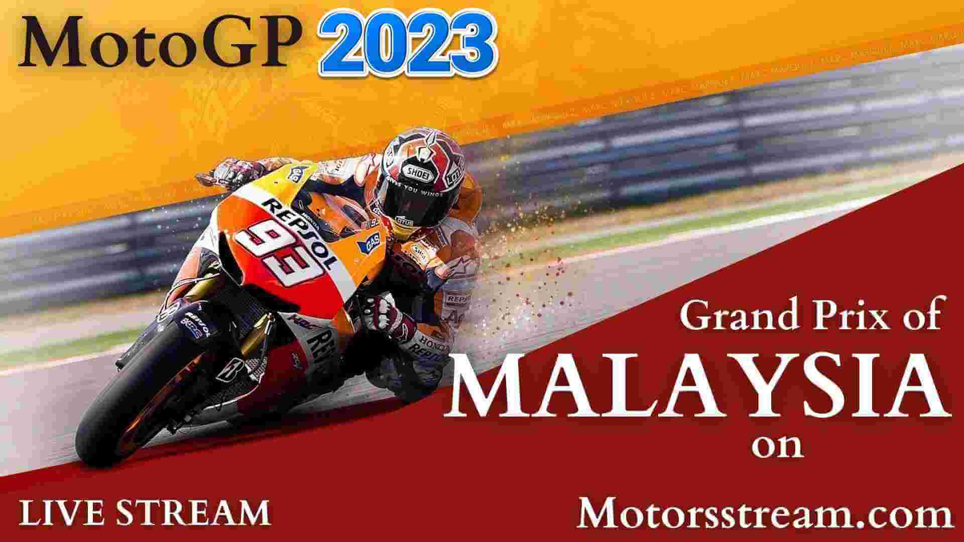 Malaysian Grand Prix Live Stream